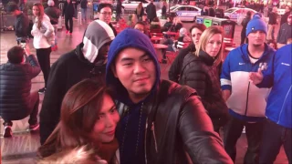 Historic Mannequin Challenge In Times Square New York