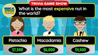 ✅ TEST YOUR KNOWLEDGE! - 40 Mixed Trivia Quiz Questions in a Unique Game Show Format. Round 83