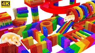 DIY - How To Build Amazing Maze Labyrinth For Pet Hamster From Magnetic Balls | Empire Magnetic