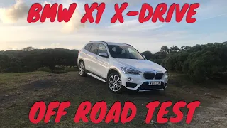 2019 BMW X1 off-road test