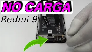 Redmi 9 No Carga Cambiar el modulo de carga