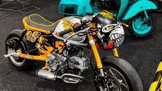 Top 10 Amazing Custom Scooters You'll Ever See 2022 | Motorbike Expo 2022 | 4K