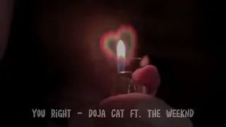 You right - Doja Cat (speed up, reverb)