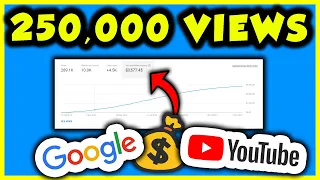 How Much YouTube Paid Me For a 250,000 View Video (SHOCKING!!)