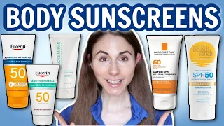 BODY SUNSCREENS YOU NEED TO TRY 😮 DERMATOLOGIST @DrDrayzday