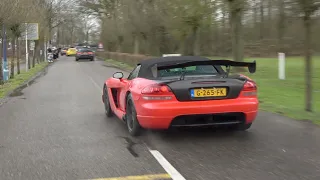 Supercars Arriving, Powerslides! R8 Capristo, GTRs, AMG GTR, C63S, MC Stradale, RS3, M5, RS6 Milltek