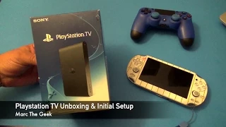 Playstation TV Unboxing & Initial Setup
