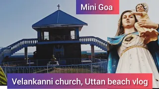 Uttan-Mini Goa of Mumbai /velankanni church /Bhayandar /Best Place To visit In Mumbai/ Travel Vlog