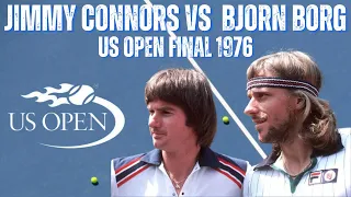 JIMMY CONNORS VS BJORN BORG | 1976 MENS US OPEN FINAL