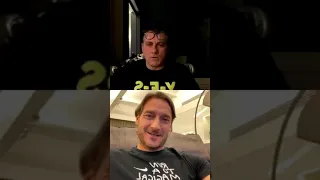 Imperdibile diretta Instagram tra vieri e totti Da morire dal ridere 😂🤣