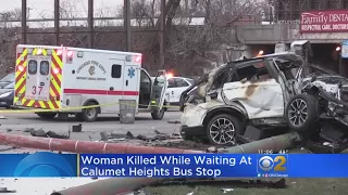 1 Killed, 4 Injured When SUV Crashes Into Bus Shelter