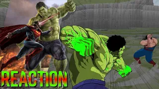 SUPER MAN VS HULK ANIMATION (PART3/3) - TAMING THE BEAST PART II REACTION
