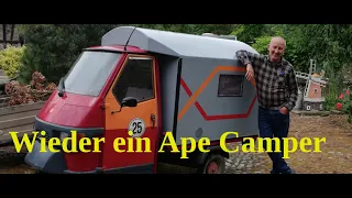 Campingmobil Ape 50 ist Reisebereit
