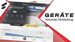 Kinomap App mit Sportstech Geräten verwenden
