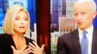 Kelly Ripa and Anderson Cooper talk about Madonna