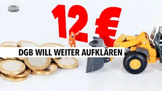 Mindestlohn steigt auf 12 Euro | RON TV