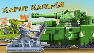 Kaput Karl 44 Megamonster vs. IS44, KV-44 | Cartoon über Panzer | Hihe Tank