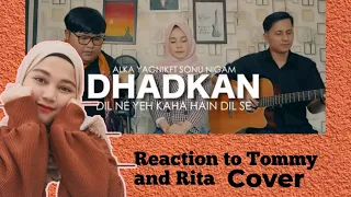 Reaction video |song cover dil ne ye kaha hai dil seh by Tommy Kaganangan ft Rita