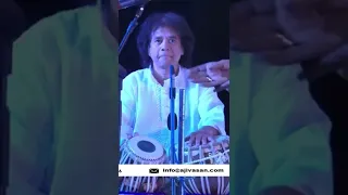 Jugalbandi of legends ..  Birju Maharaj & Ustad Zakir Hussain