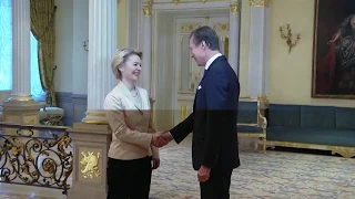 EC President Ursula von der Leyen met the Grand Duke of Luxembourg, Henri