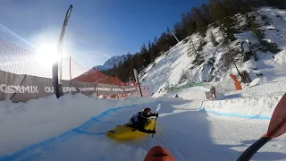 "Snow kayaking" || Outdoor Mix Winter Festival