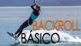 Cómo hacer backroll (kiteboard / kitesurf tutorial)