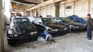 НАЙДЕН ЗАБРОШЕННЫЙ СКЛАД С 11 НОВЫМИ BMW E34!