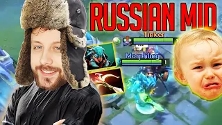 Double Russian Mid - Gorgc needs to carry (banter translated)