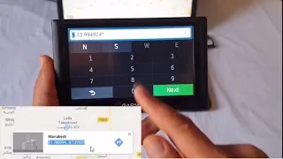 How to enter coordinates to Garmin GPS nuvi from Google Maps