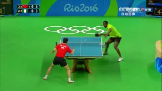 2016 Quadri Aruna 阿鲁纳 vs Ma Long 马龙 table tennis full match