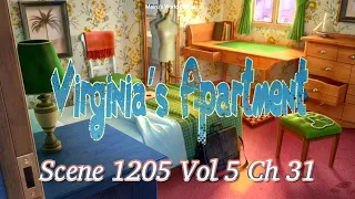 June's Journey Scene 1205 Vol 5 Ch 31 Virginia's Apartment *Full Mastered Scene* HD 1080p