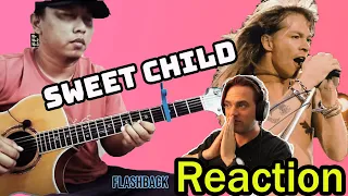 Guitarist First Time Reaction to Alip Ba Ta Sweet Child O' Mine -  Guns n Roses fingerstyle Guitar