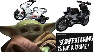 BABY YODA Scooter Tuning is not a crime