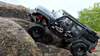 Axial scx10iii jeep gladiator  Crowling&탑정호유채꽃