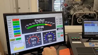 555ci BBC Brodix 2X dyno