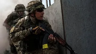 Ukrainian Forces Heavy Live Fire Range + Combat Action Training