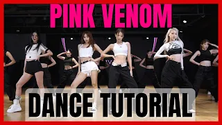 BLACKPINK 「PINK VENOM」 Dance Practice Mirror Tutorial (SLOWED)