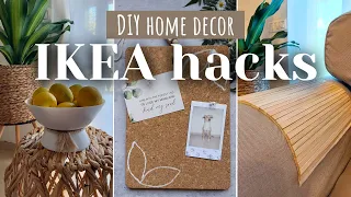 DIY home decor - IKEA HACKS - 3 budget frienly projects
