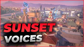 NEW Voices for SUNSET: Reyna, Jett, Gekko | VALORANT