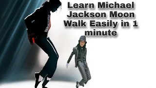 #Learn Moon Walk In Just 2 Tricks in 1 Minute# Dance Tutorials#