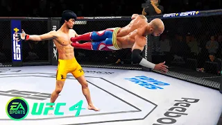 UFC4 Bruce Lee vs Rico Ricoshet EA Sports UFC 4 PS5