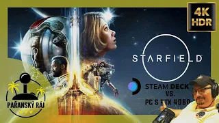 Starfield | Druhý český gameplay otvírák přes Steam Deck a PC - Ultra s RTX 4080 | CZ 4K60 HDR