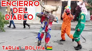 ENCIERRO DEL DIABLO en TARIJA 2023 (CARNAVAL CHAPACO)