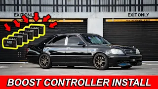 Installing a GFB BOOST CONTROLLER onto the TOYOTA CROWN JZS171!