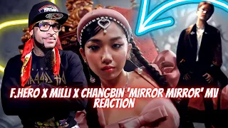 F.HERO x MILLI Ft. Changbin of Stray Kids - Mirror Mirror (Prod. by NINO) [Official MV] REACTION