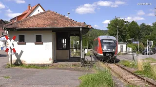 Schrankenwärter-Häuschen in Münchweiler an der Rodalb