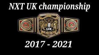 Every NXT UK champions (2017 - 2021)