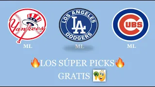 LOS PICKS GANADORES HOY-04-06-24 PRONOSTICOS DE  MLB