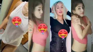 no bra challenge tiktok Pokies No bra pokies #compilation - Braless Girls