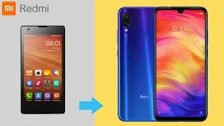 Xiaomi Redmi SmartPhone Evolution